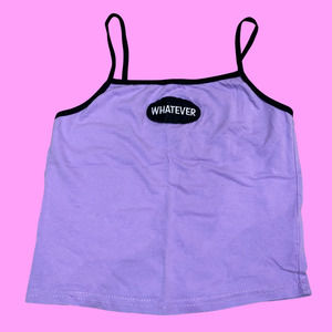 Dolls Kill Delia's Whatever Tank, Purple, Size S